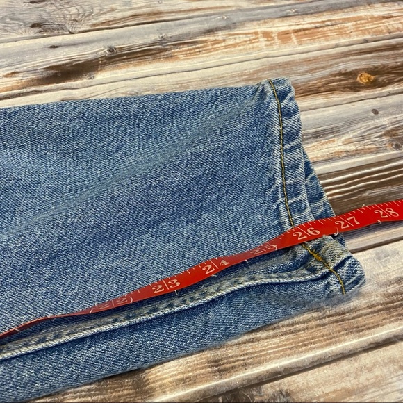 MNG Mango High Rise Crop Ankle Denim Straight Leg Mom Jeans Light Wash Sz 1 - Picture 9 of 9